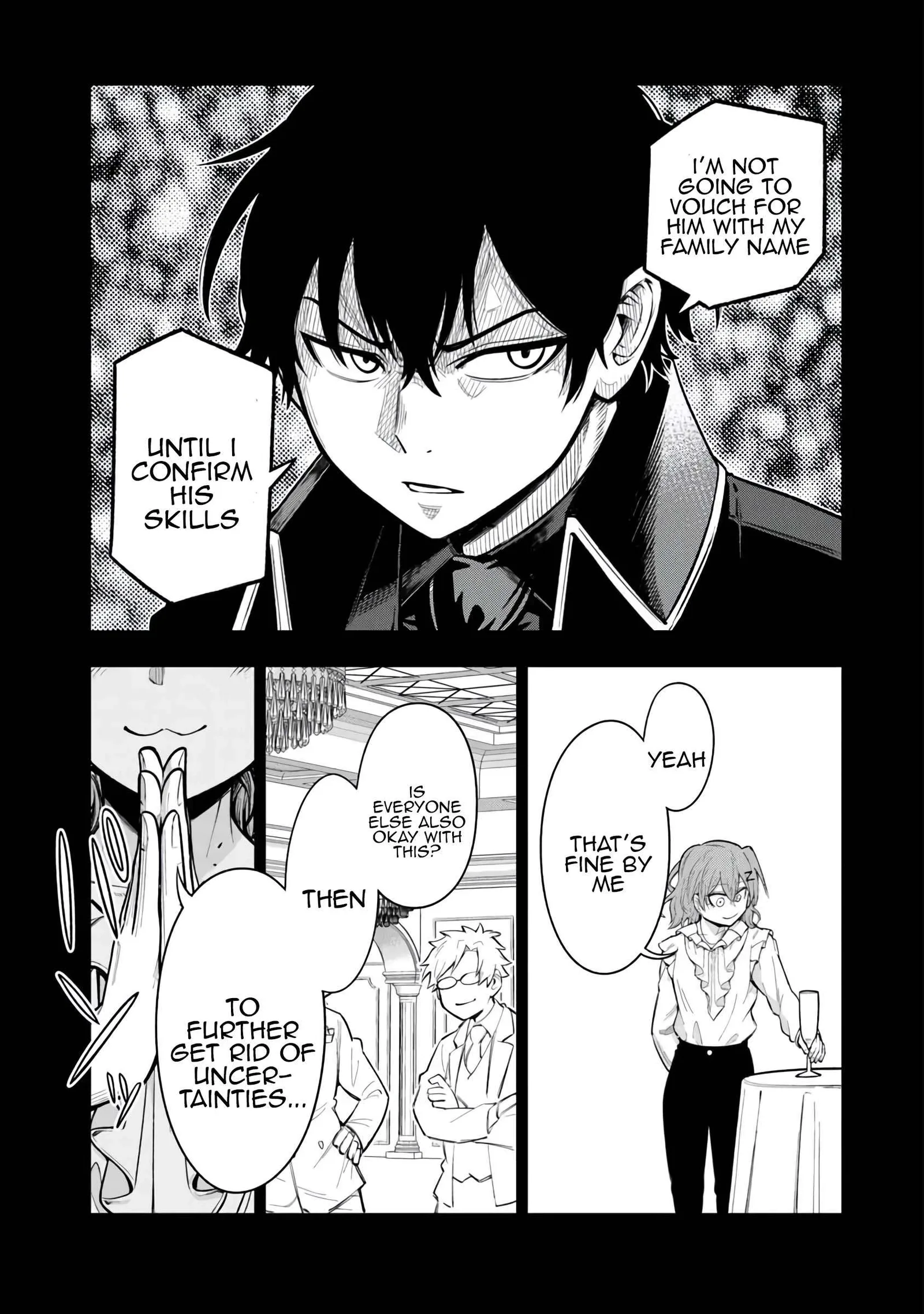 Ken to Mahou to Gakureki Shakai Chapter 10 page 29