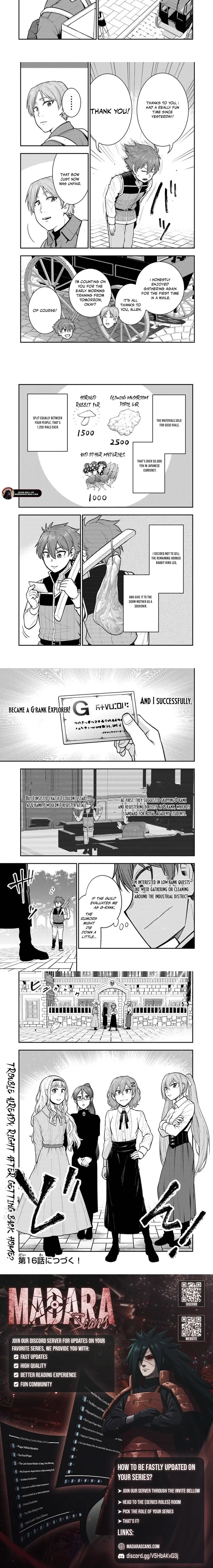 Ken to Mahou to Gakureki Shakai Chapter 15.2 page 3