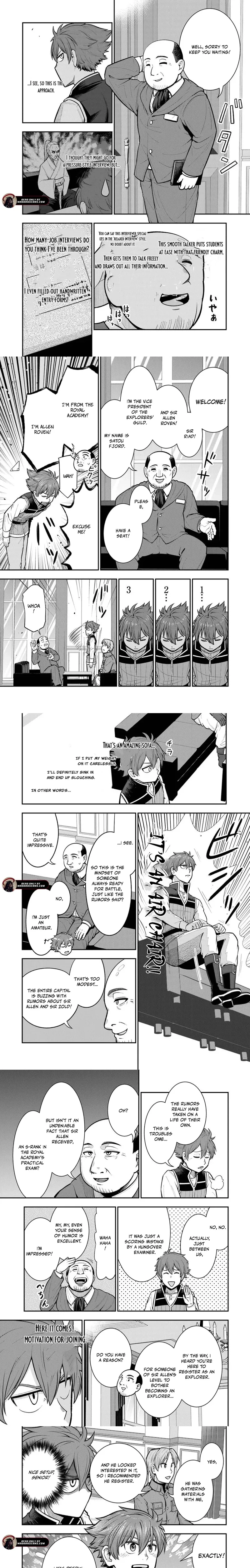 Ken to Mahou to Gakureki Shakai Chapter 15.2 page 1
