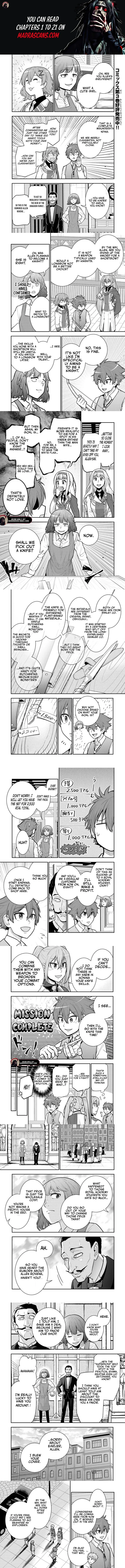 Ken to Mahou to Gakureki Shakai Chapter 18.3 page 1