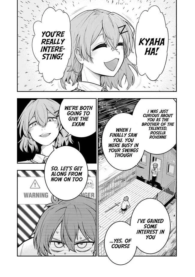 Ken to Mahou to Gakureki Shakai Chapter 3 page 22
