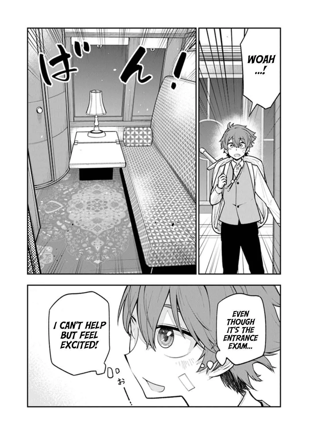 Ken to Mahou to Gakureki Shakai Chapter 3 page 14