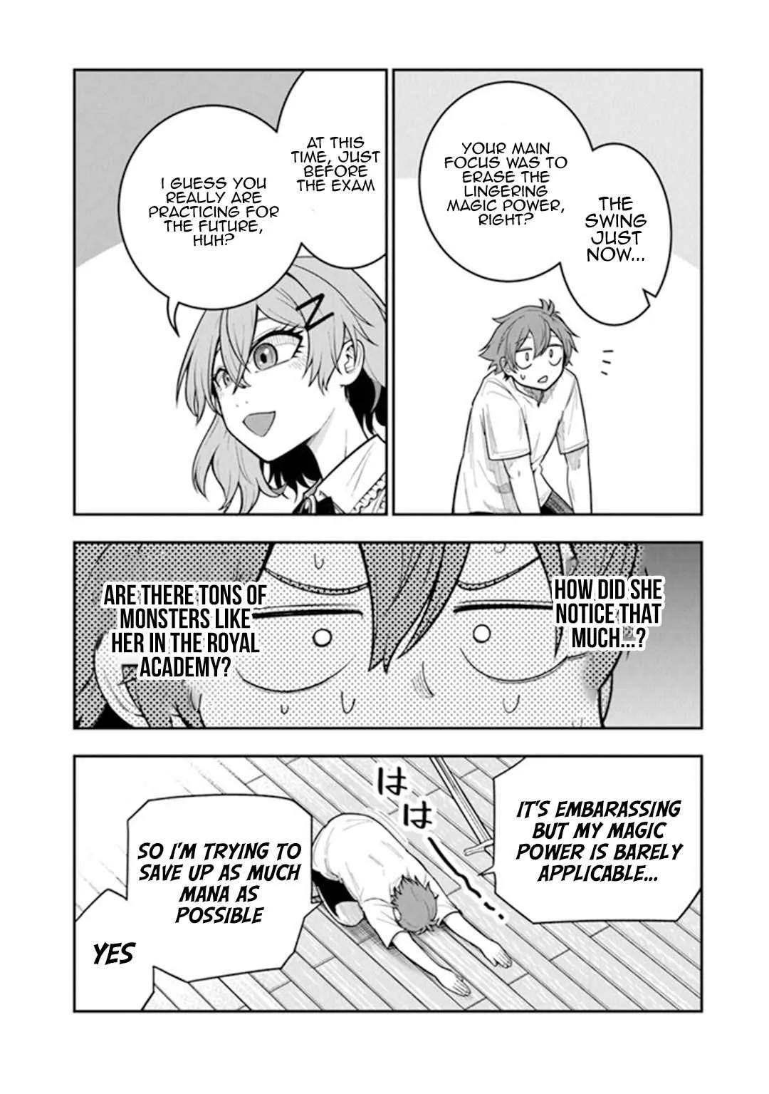 Ken to Mahou to Gakureki Shakai Chapter 3 page 23