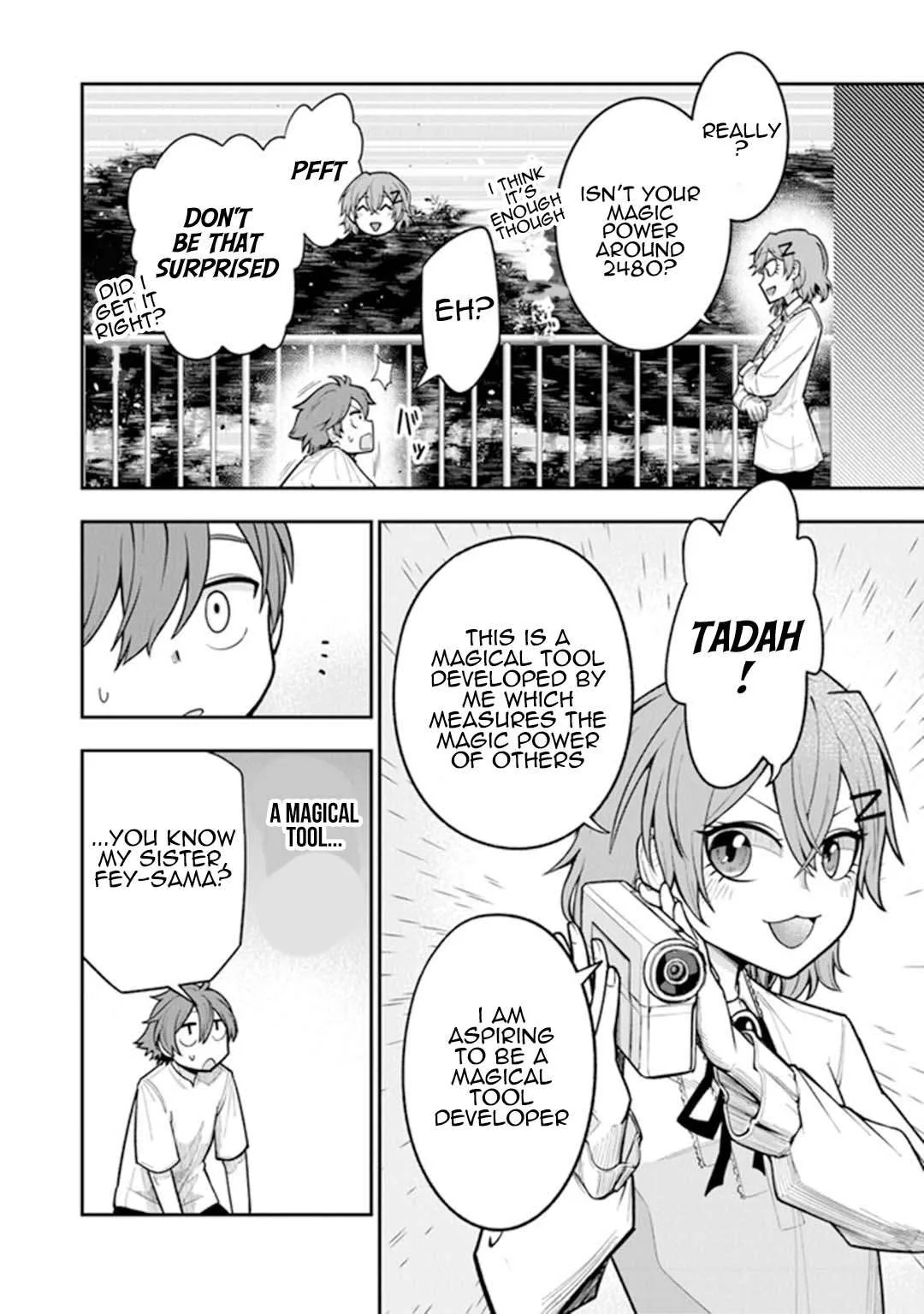 Ken to Mahou to Gakureki Shakai Chapter 3 page 24