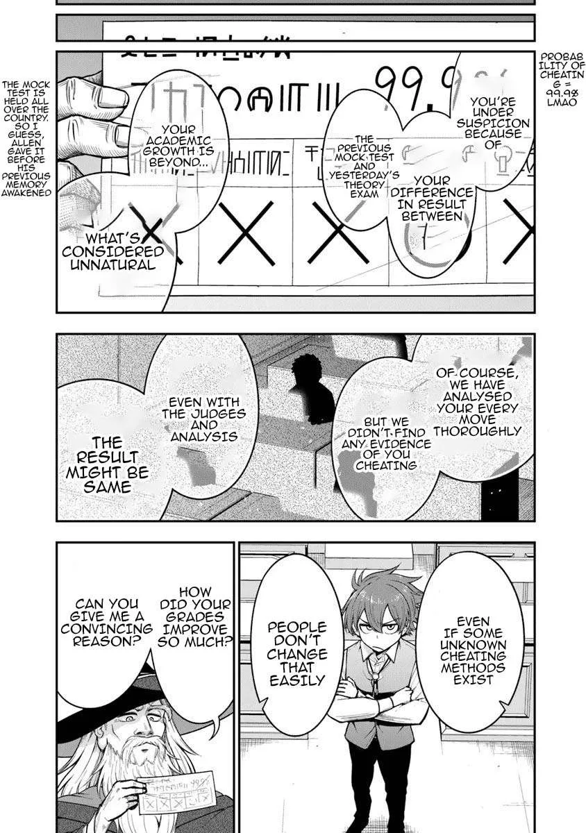 Ken to Mahou to Gakureki Shakai Chapter 8 page 9