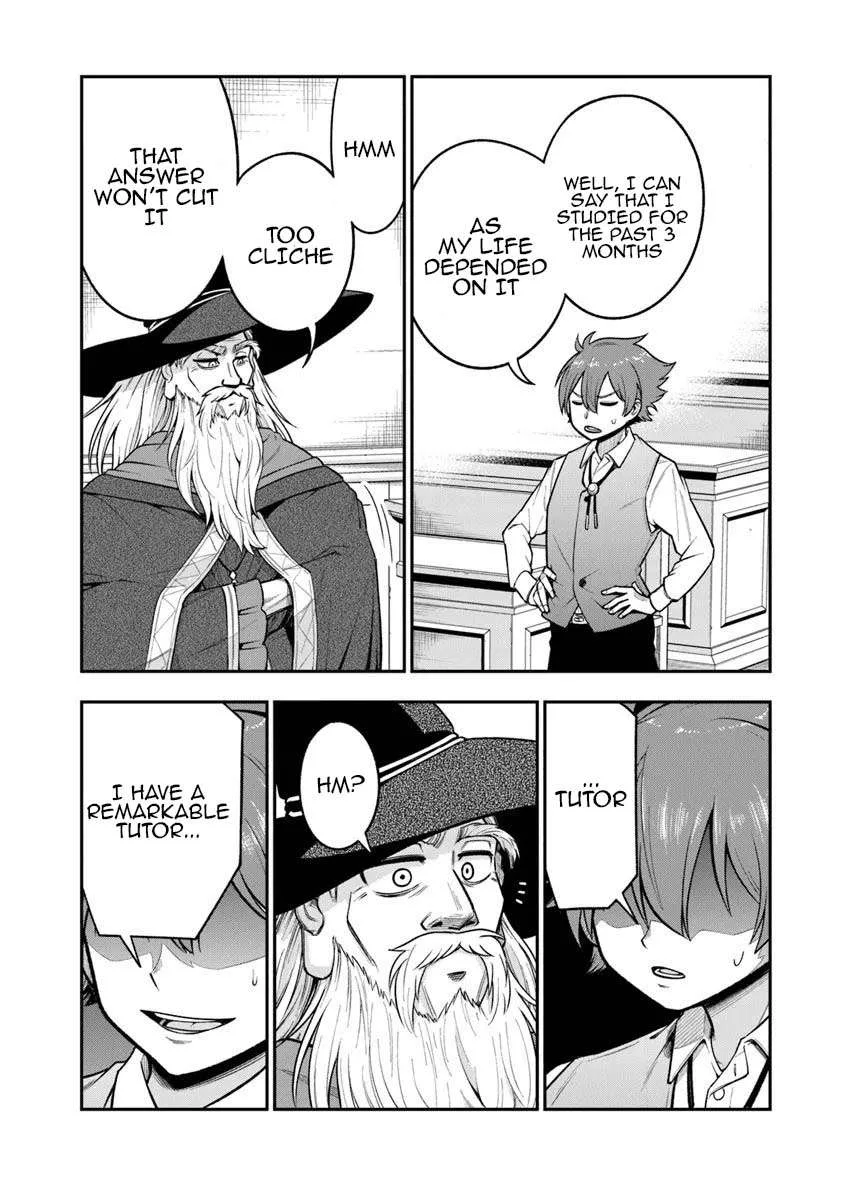 Ken to Mahou to Gakureki Shakai Chapter 8 page 11