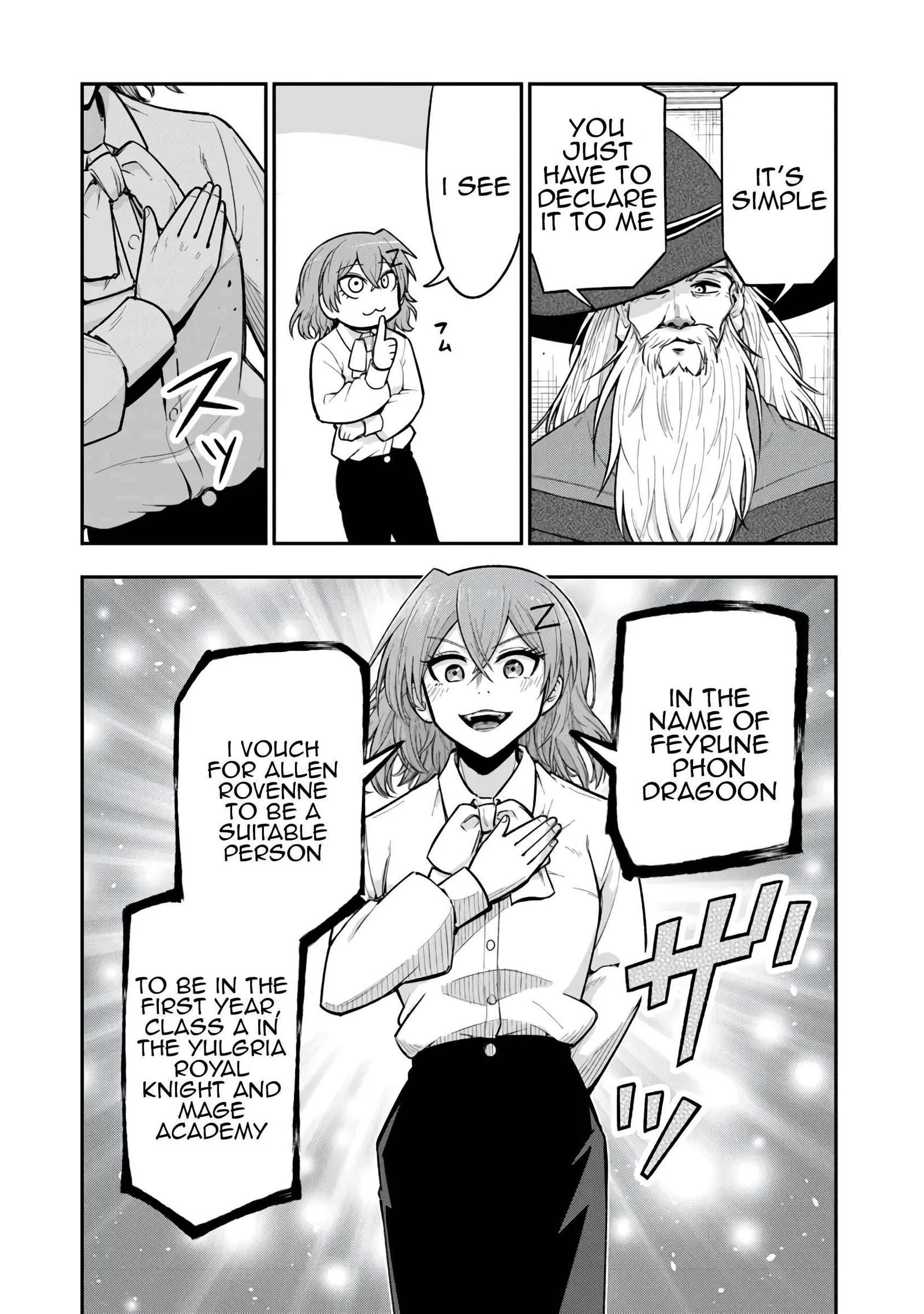 Ken to Mahou to Gakureki Shakai Chapter 9 page 2