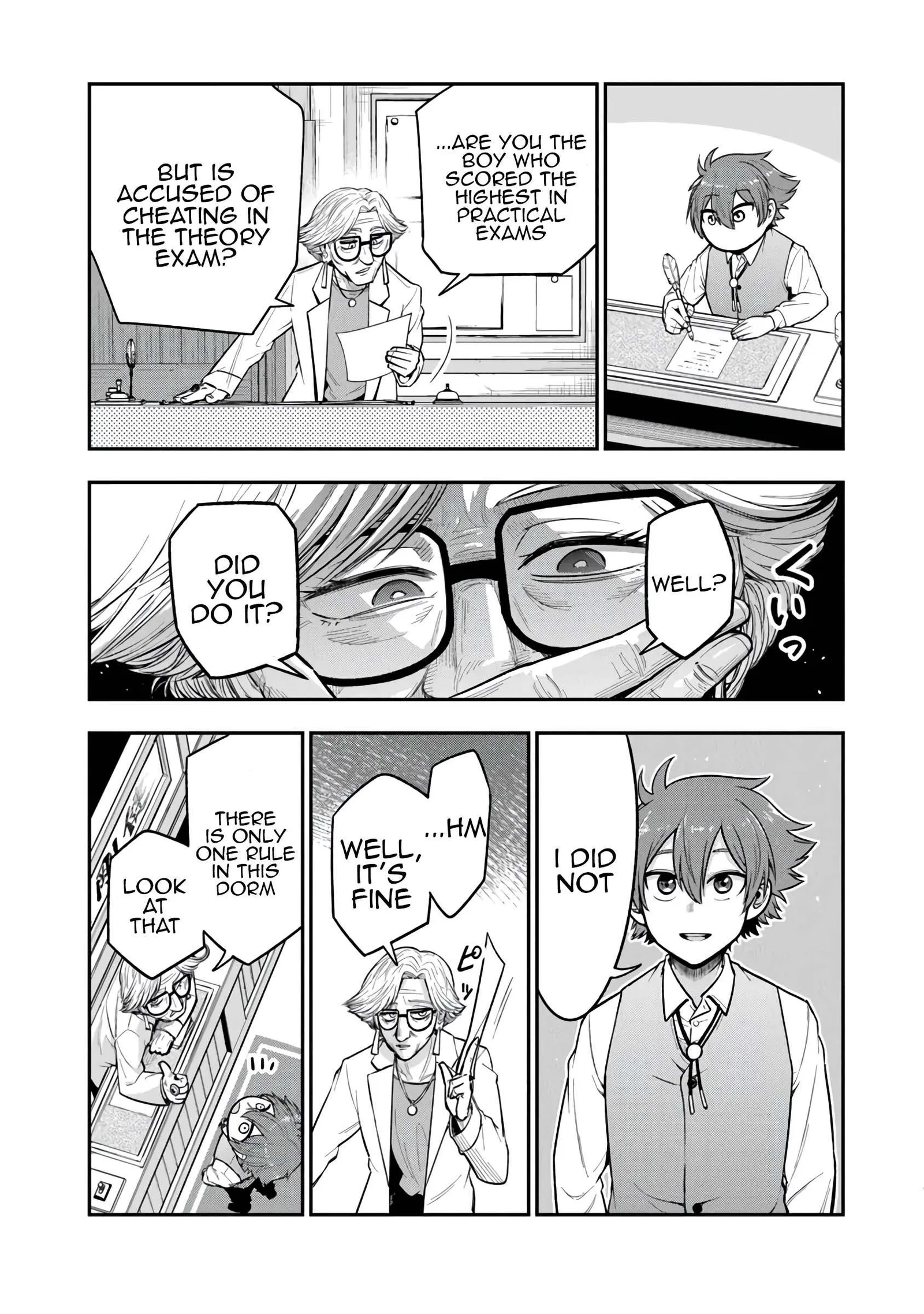Ken to Mahou to Gakureki Shakai Chapter 9 page 7