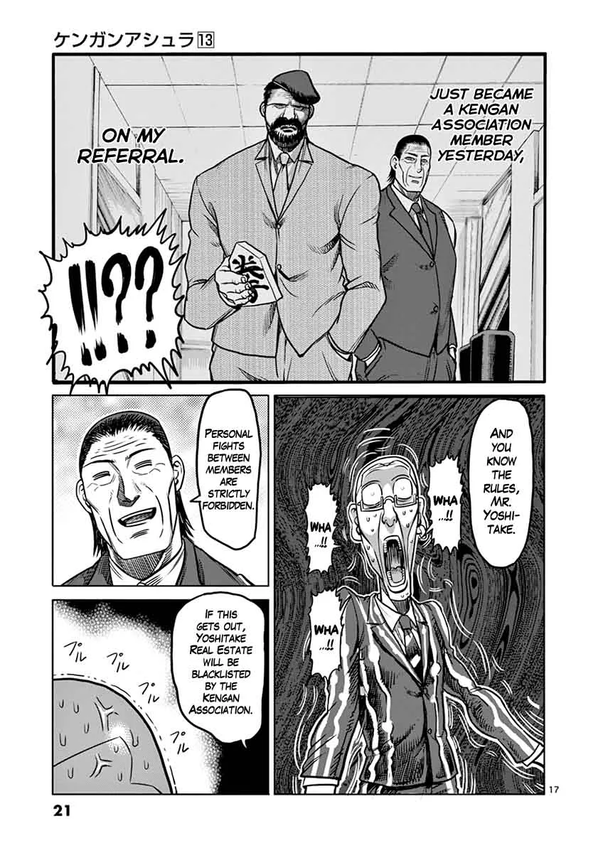 Kengan Ashua Chapter 100 page 21