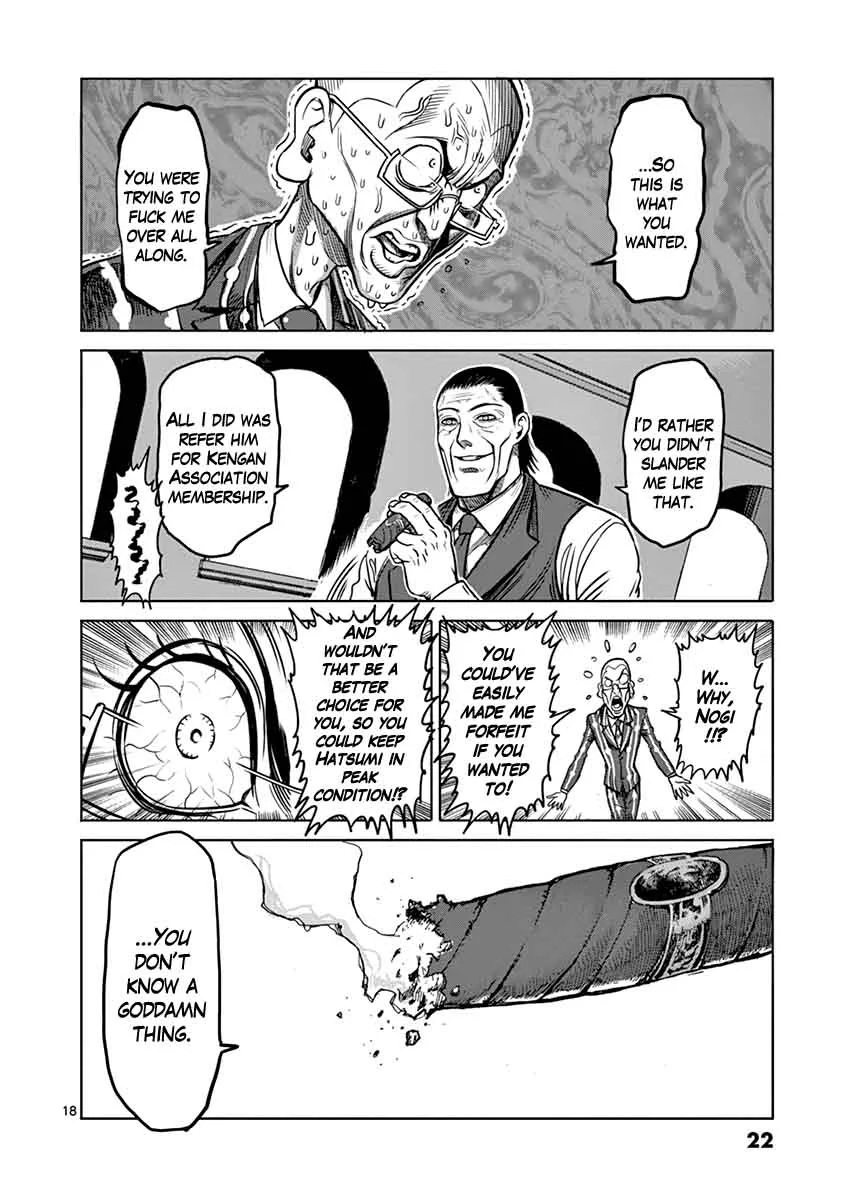 Kengan Ashua Chapter 100 page 22