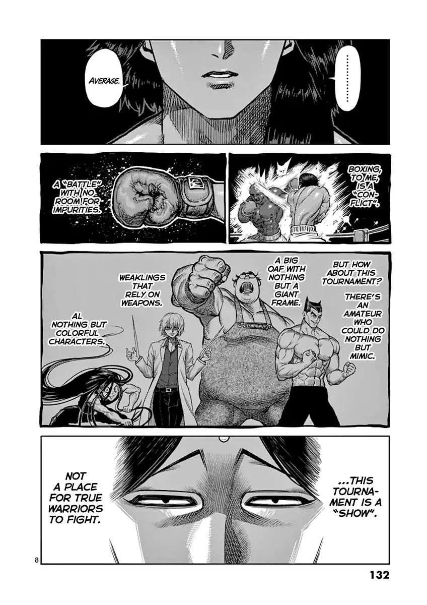 Kengan Ashua Chapter 106 page 8