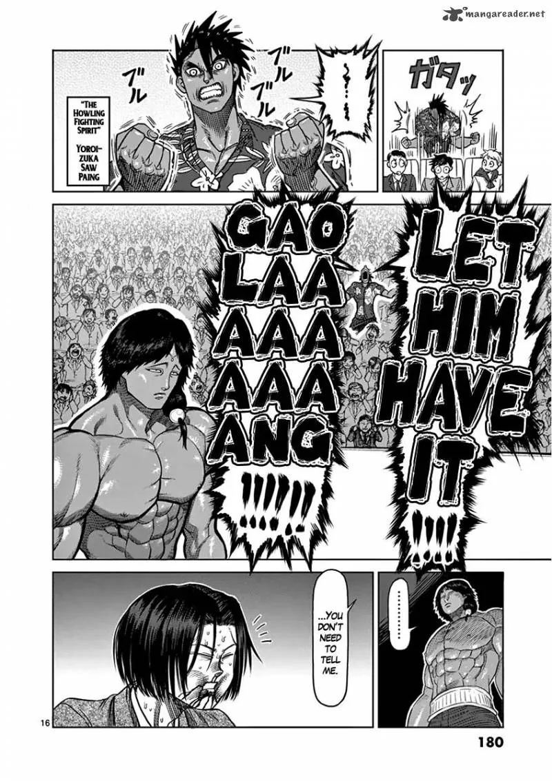 Kengan Ashua Chapter 108 page 16