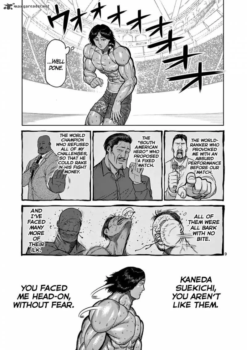 Kengan Ashua Chapter 108 page 9