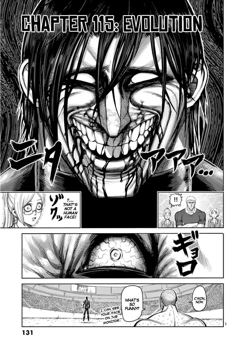 Kengan Ashua Chapter 115 page 1