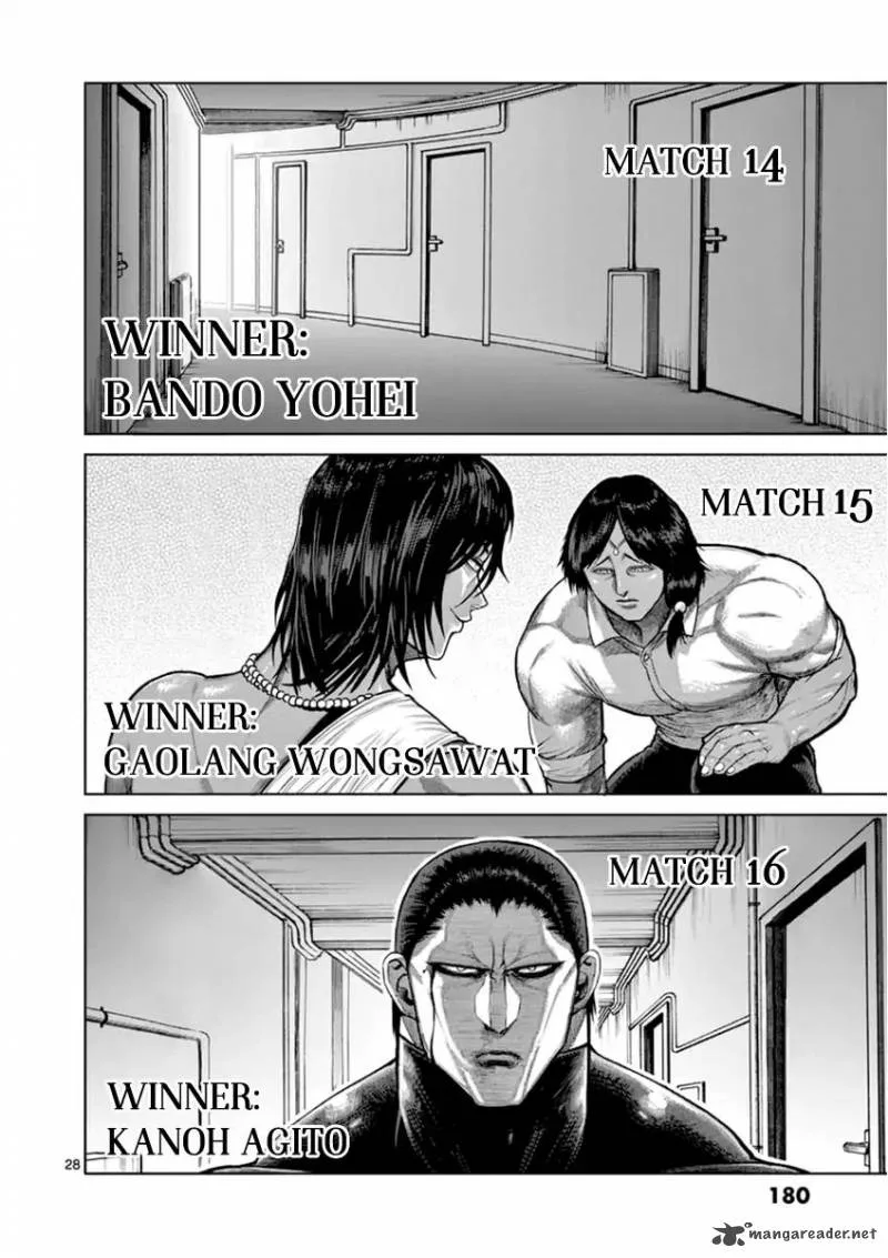 Kengan Ashua Chapter 116 page 27