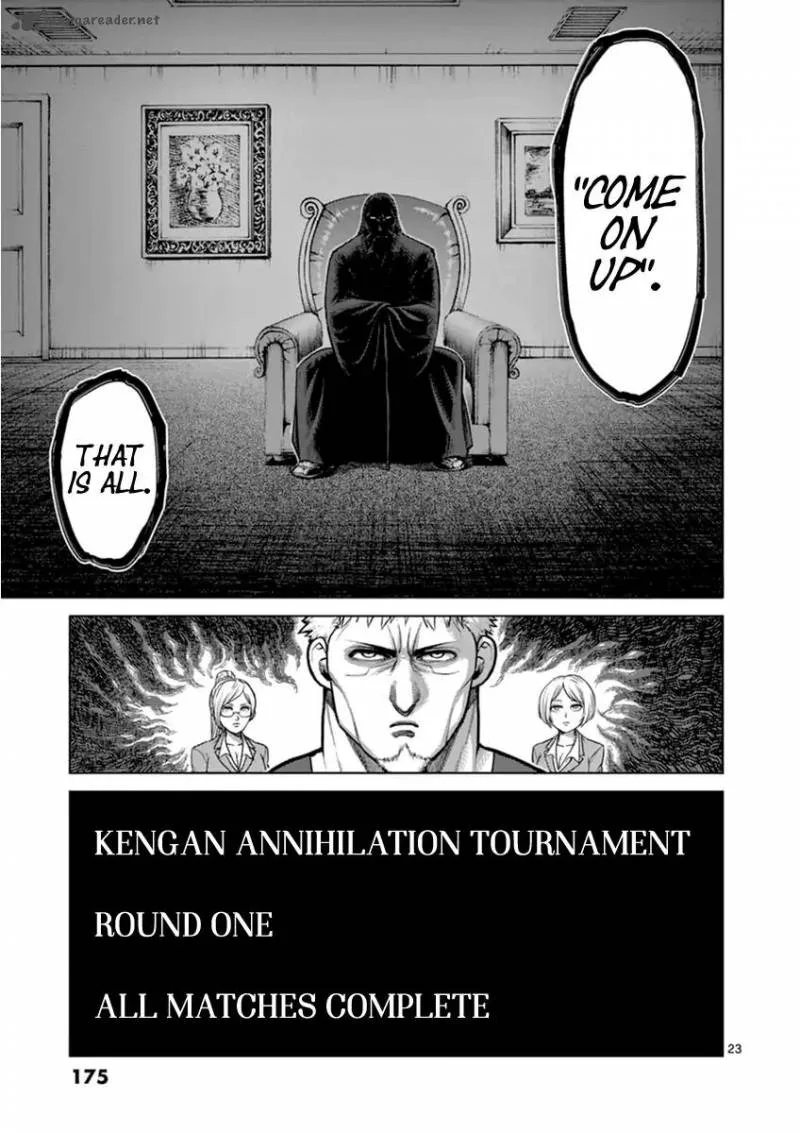 Kengan Ashua Chapter 116 page 22