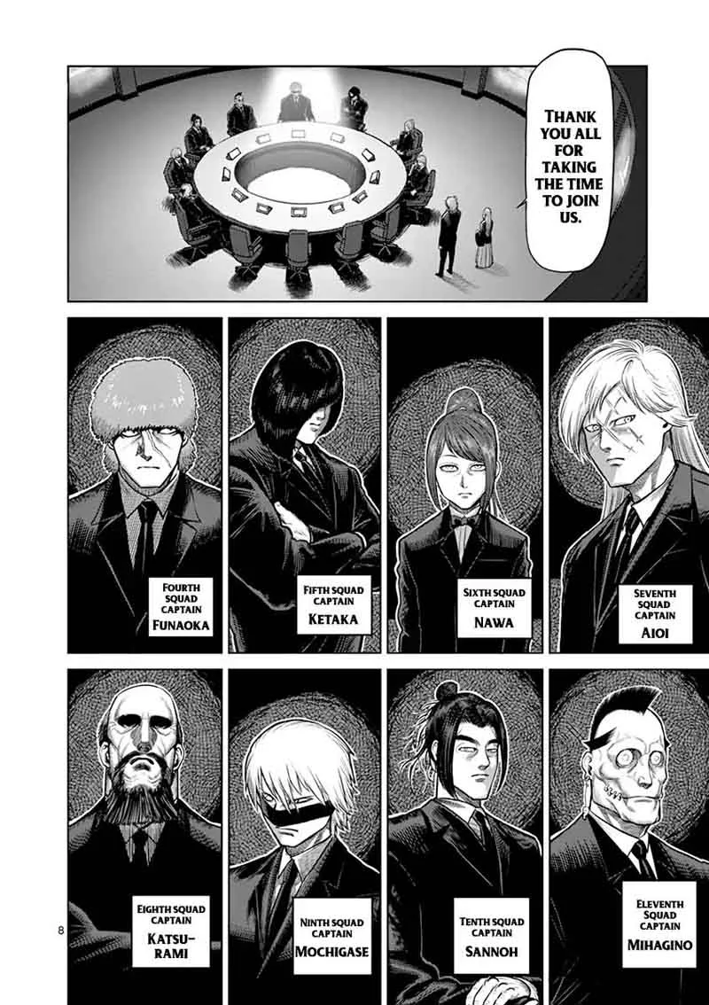 Kengan Ashua Chapter 118 page 8