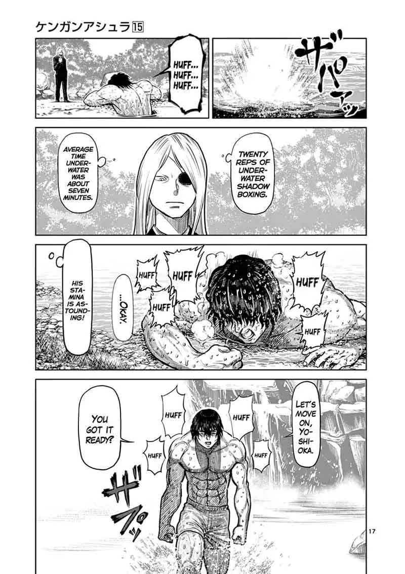 Kengan Ashua Chapter 118 page 17