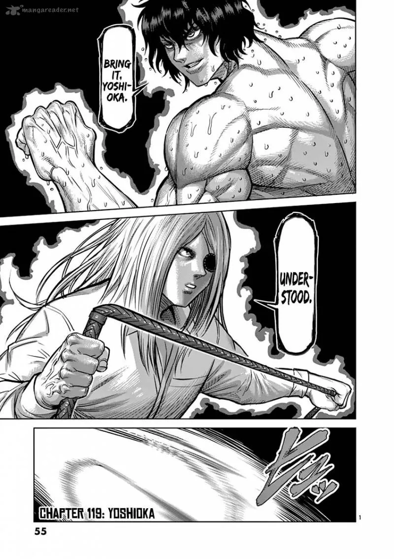 Kengan Ashua Chapter 119 page 1