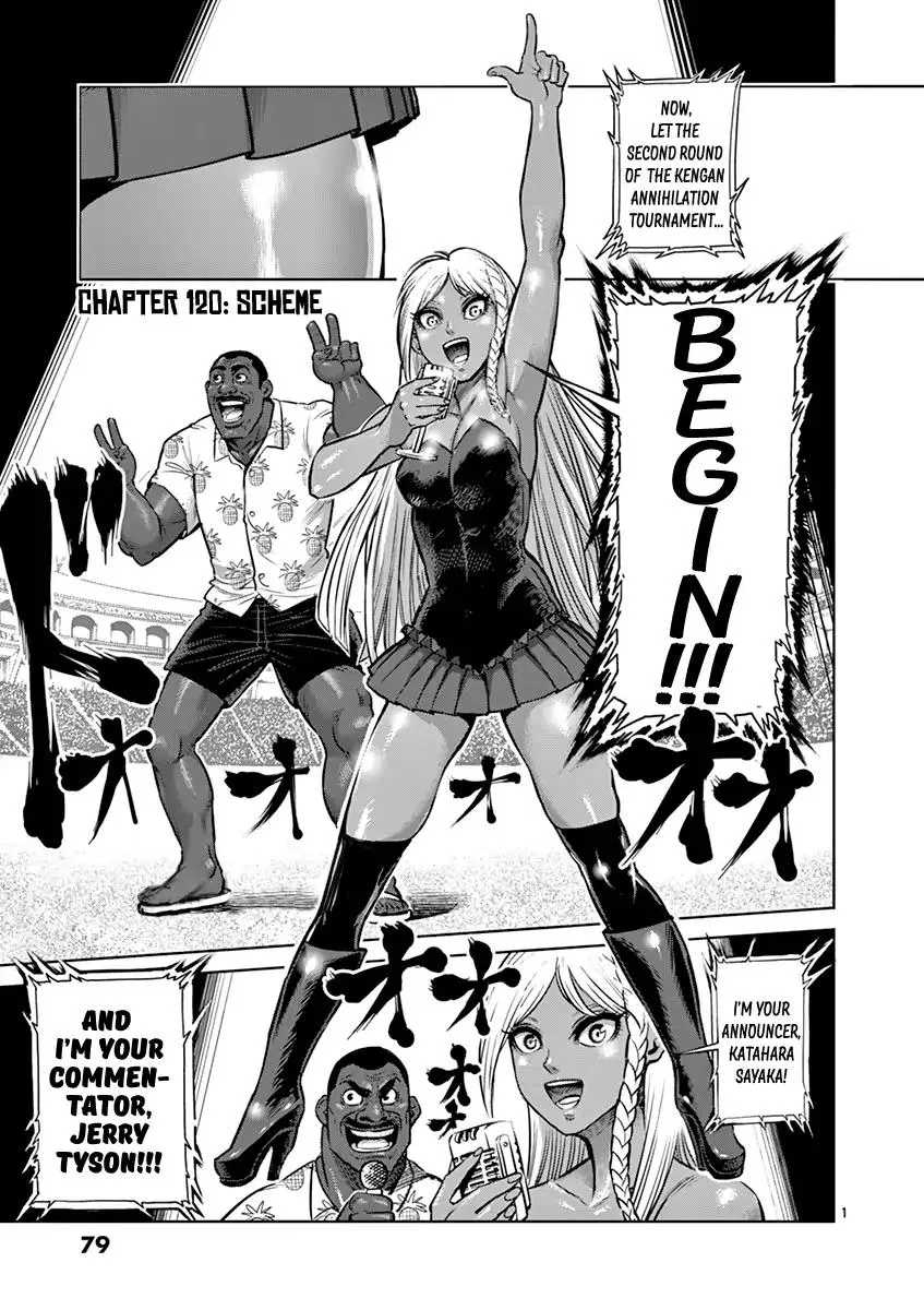 Kengan Ashua Chapter 120 page 1