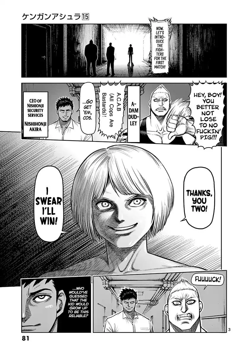 Kengan Ashua Chapter 120 page 3