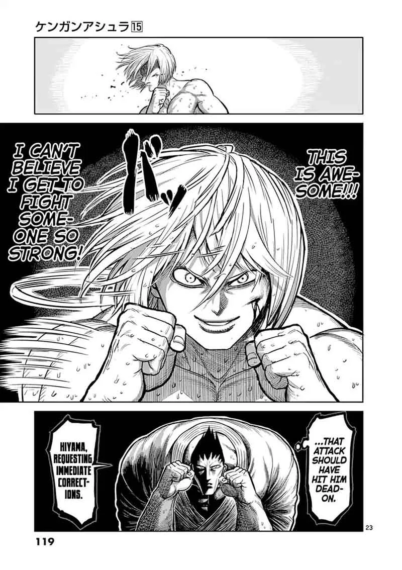 Kengan Ashua Chapter 121 page 23