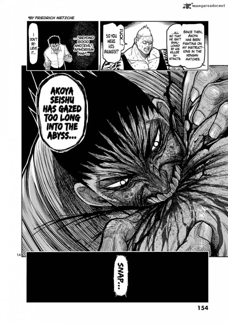 Kengan Ashua Chapter 123 page 14