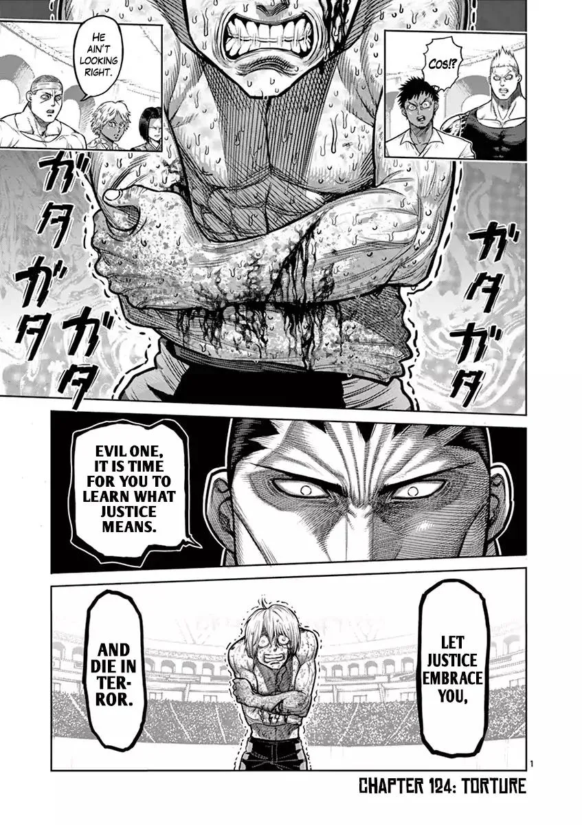 Kengan Ashua Chapter 124 page 1