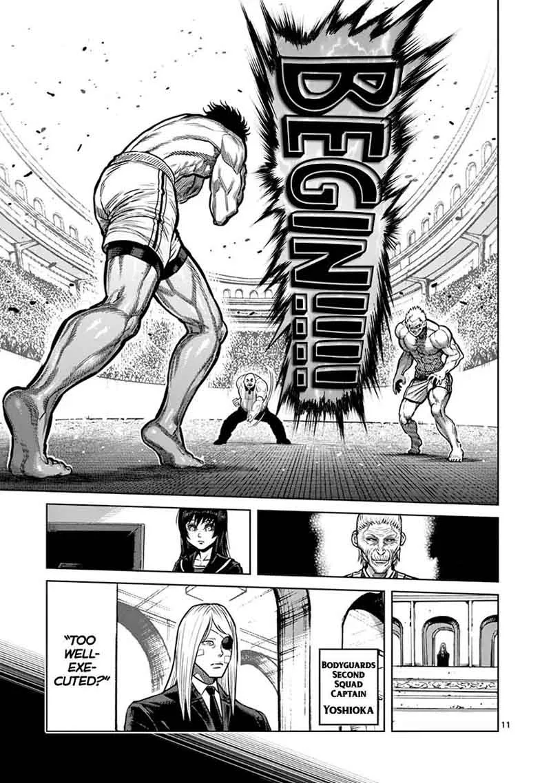 Kengan Ashua Chapter 129 page 11