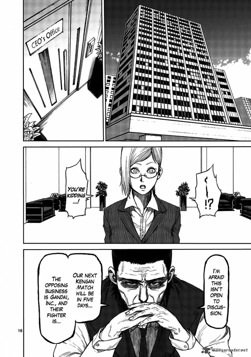 Kengan Ashua Chapter 13 page 16