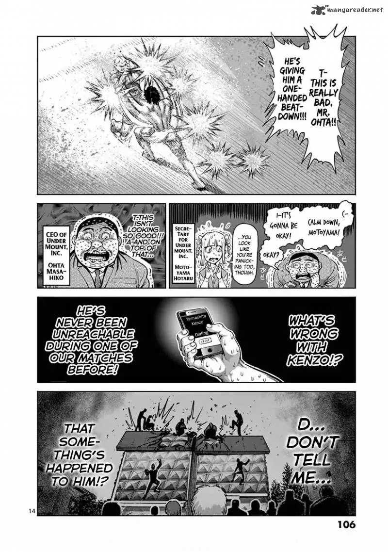 Kengan Ashua Chapter 130 page 14