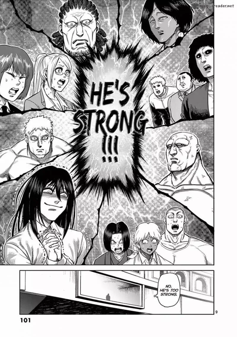 Kengan Ashua Chapter 130 page 9