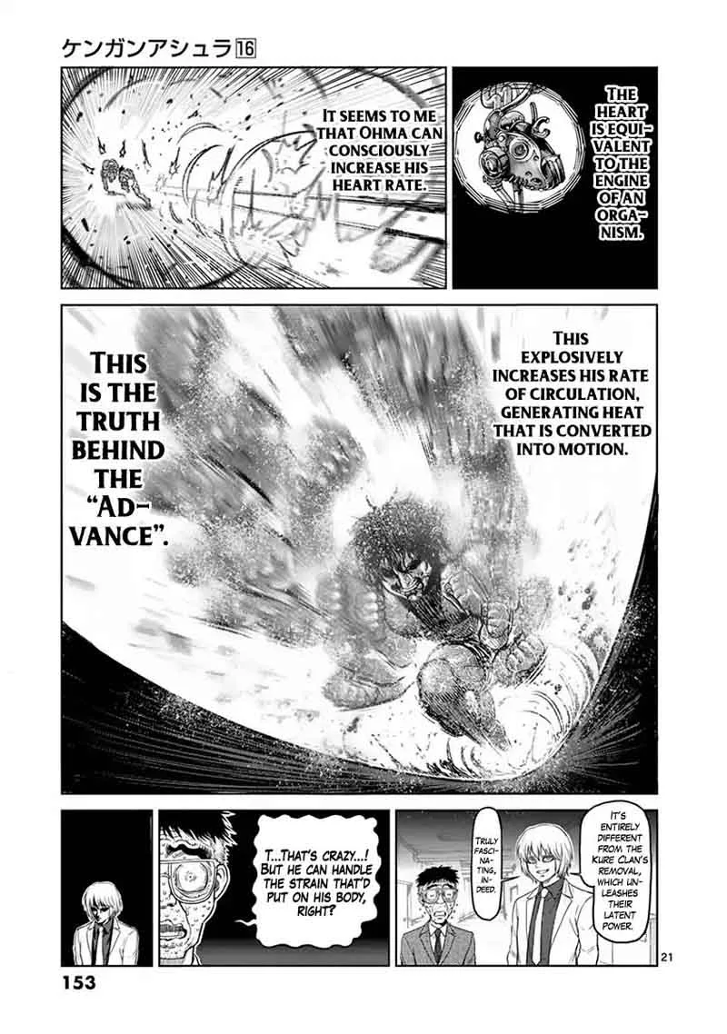 Kengan Ashua Chapter 132 page 21