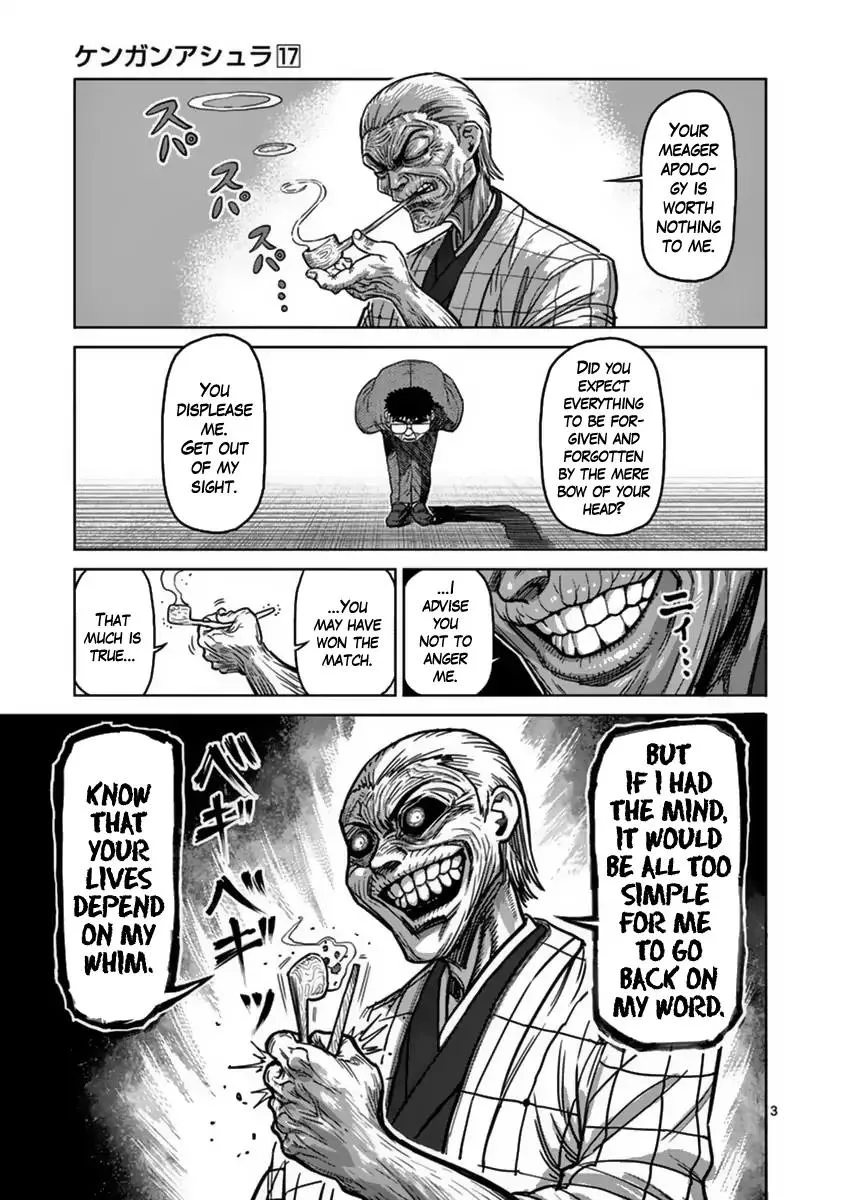 Kengan Ashua Chapter 136 page 3