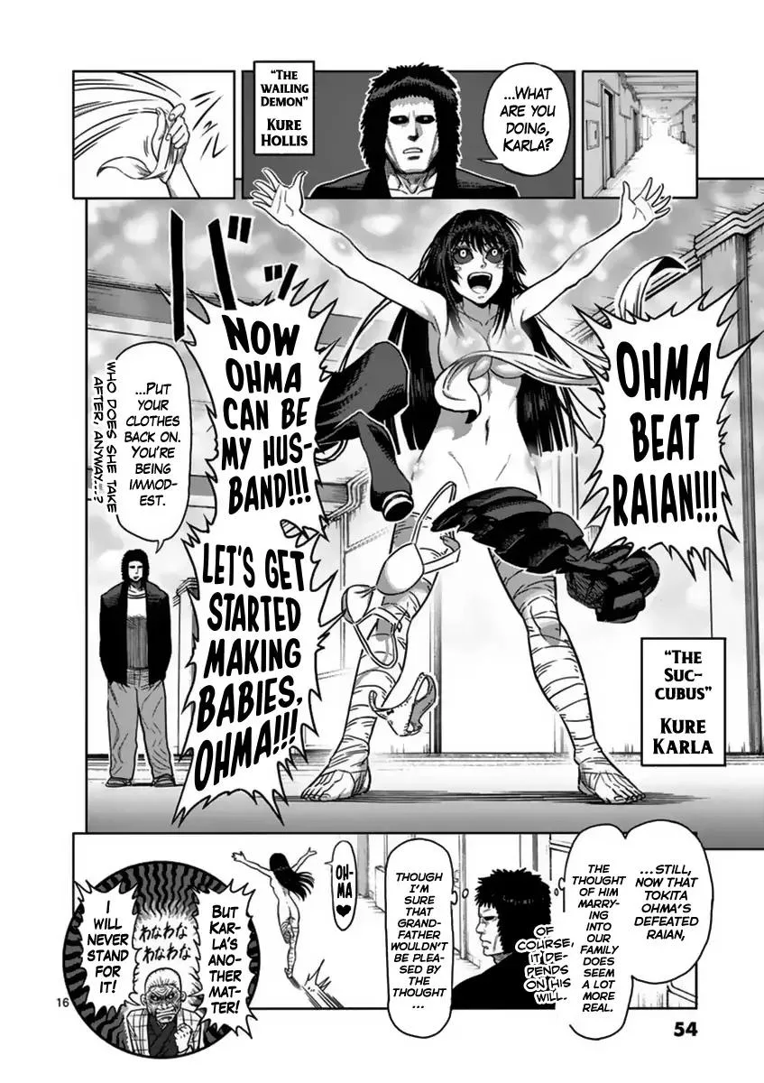 Kengan Ashua Chapter 136 page 16