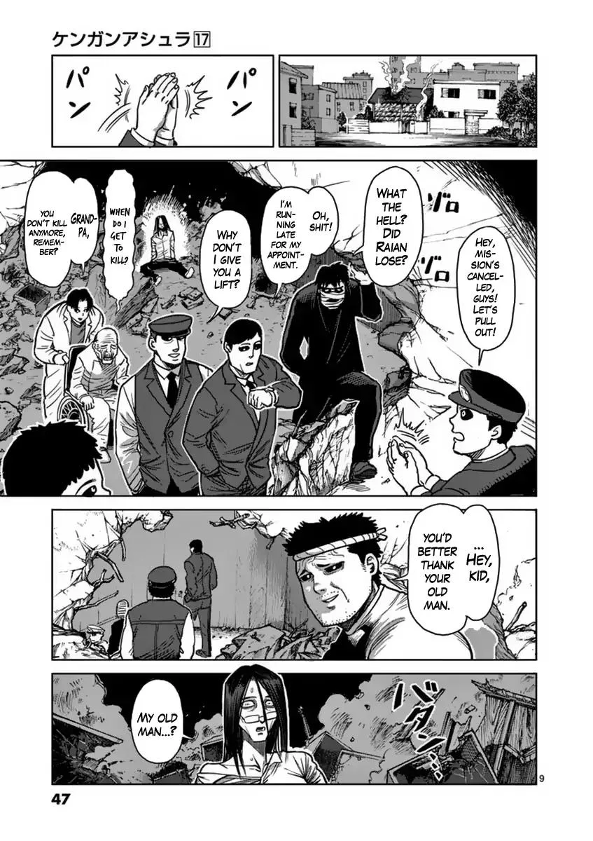 Kengan Ashua Chapter 136 page 9