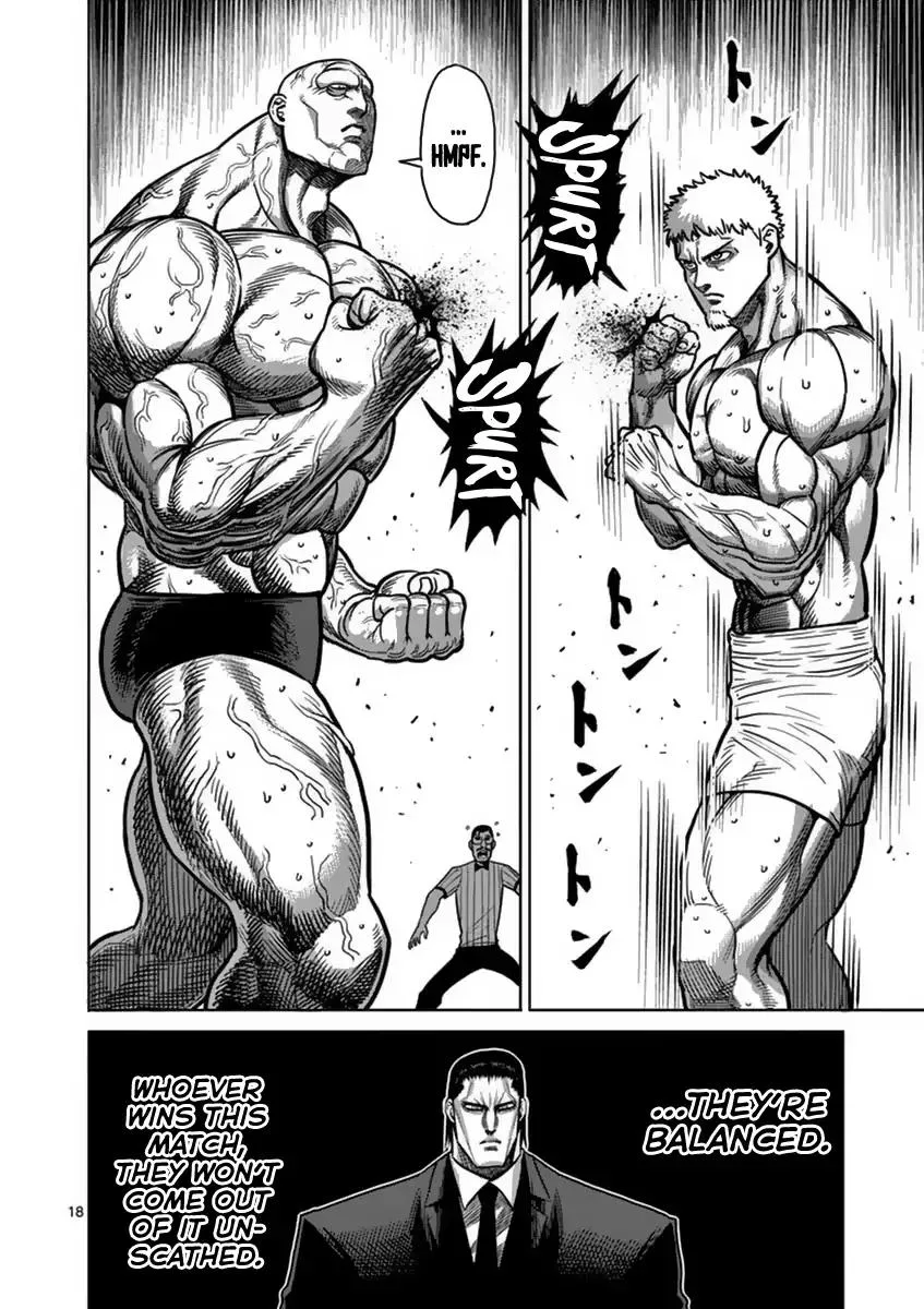 Kengan Ashua Chapter 137 page 18
