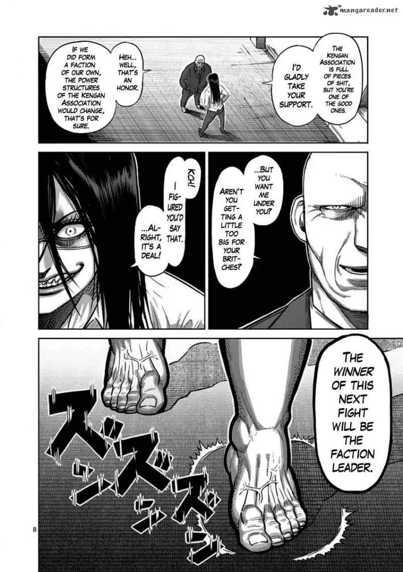Kengan Ashua Chapter 141 page 8