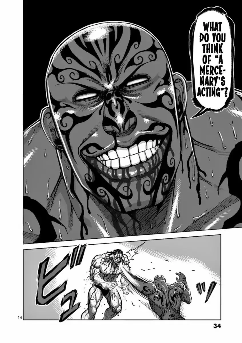 Kengan Ashua Chapter 145 page 14