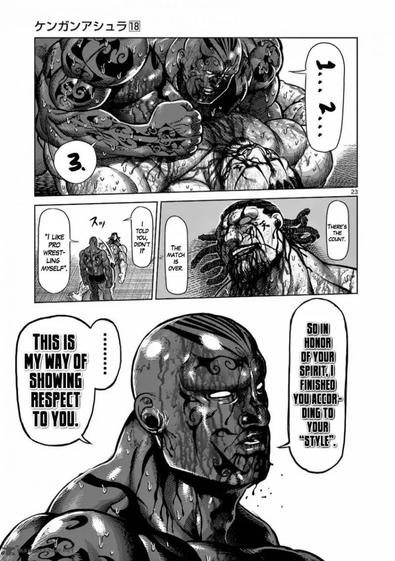 Kengan Ashua Chapter 146 page 23
