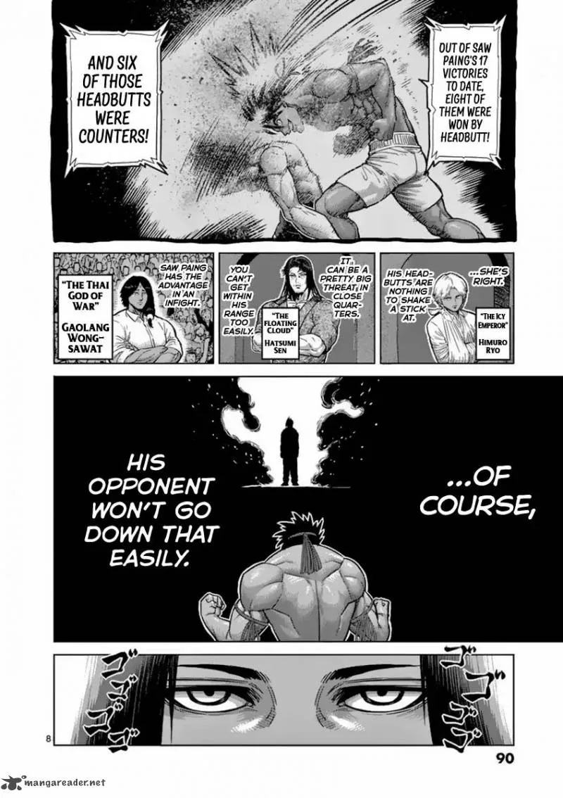 Kengan Ashua Chapter 148 page 8