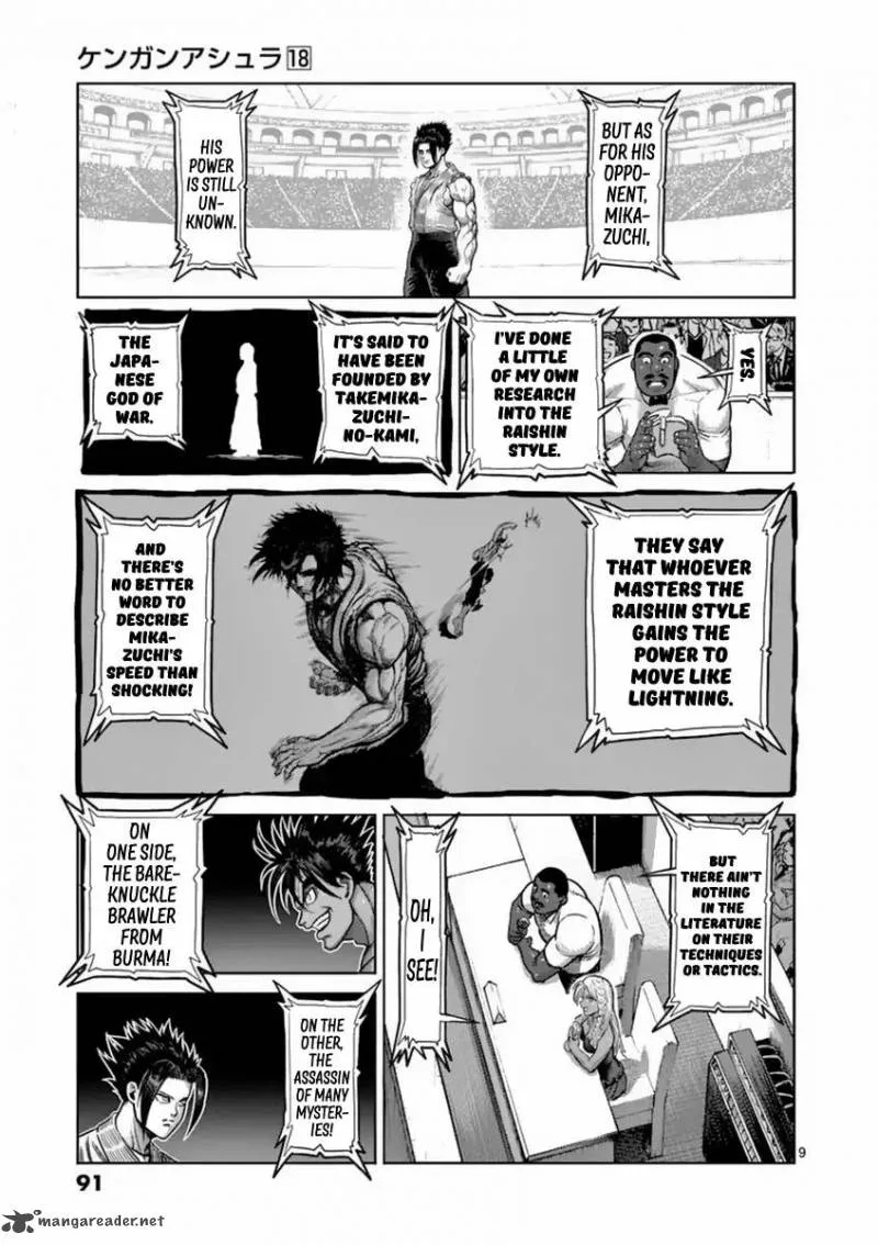 Kengan Ashua Chapter 148 page 9