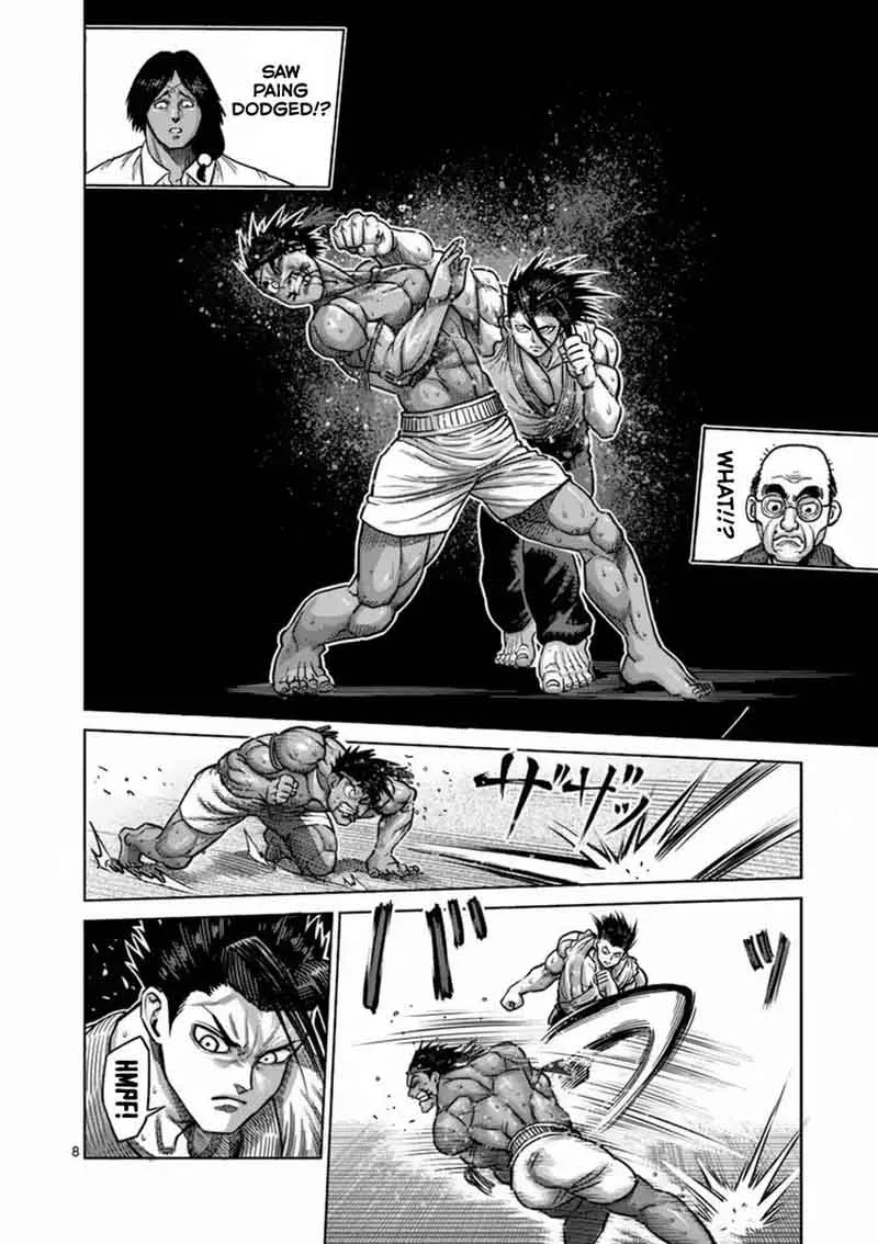 Kengan Ashua Chapter 149 page 8