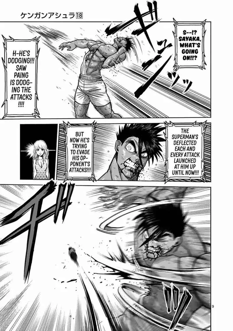 Kengan Ashua Chapter 149 page 9