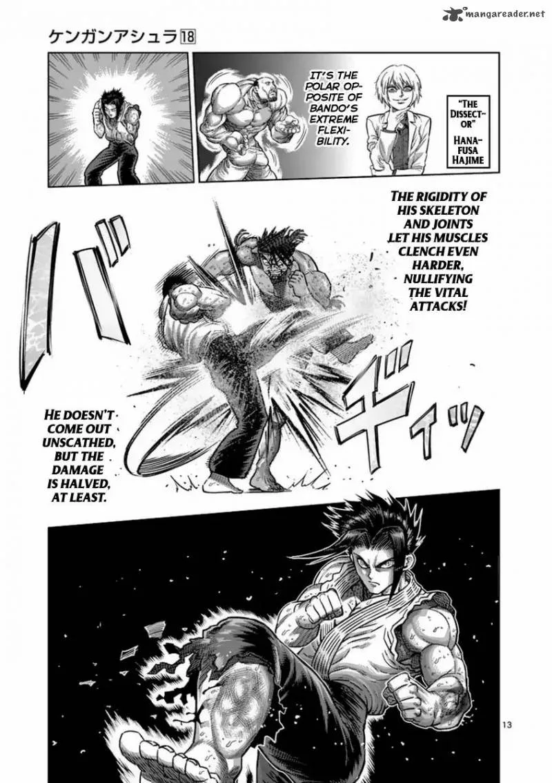 Kengan Ashua Chapter 150 page 13