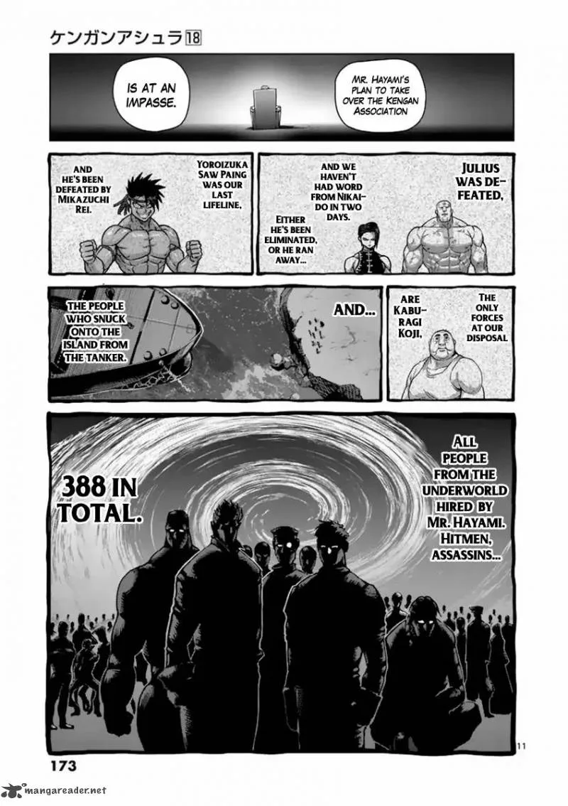 Kengan Ashua Chapter 152 page 11