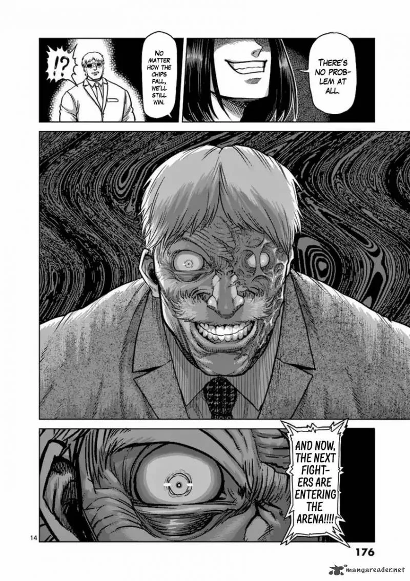 Kengan Ashua Chapter 152 page 14