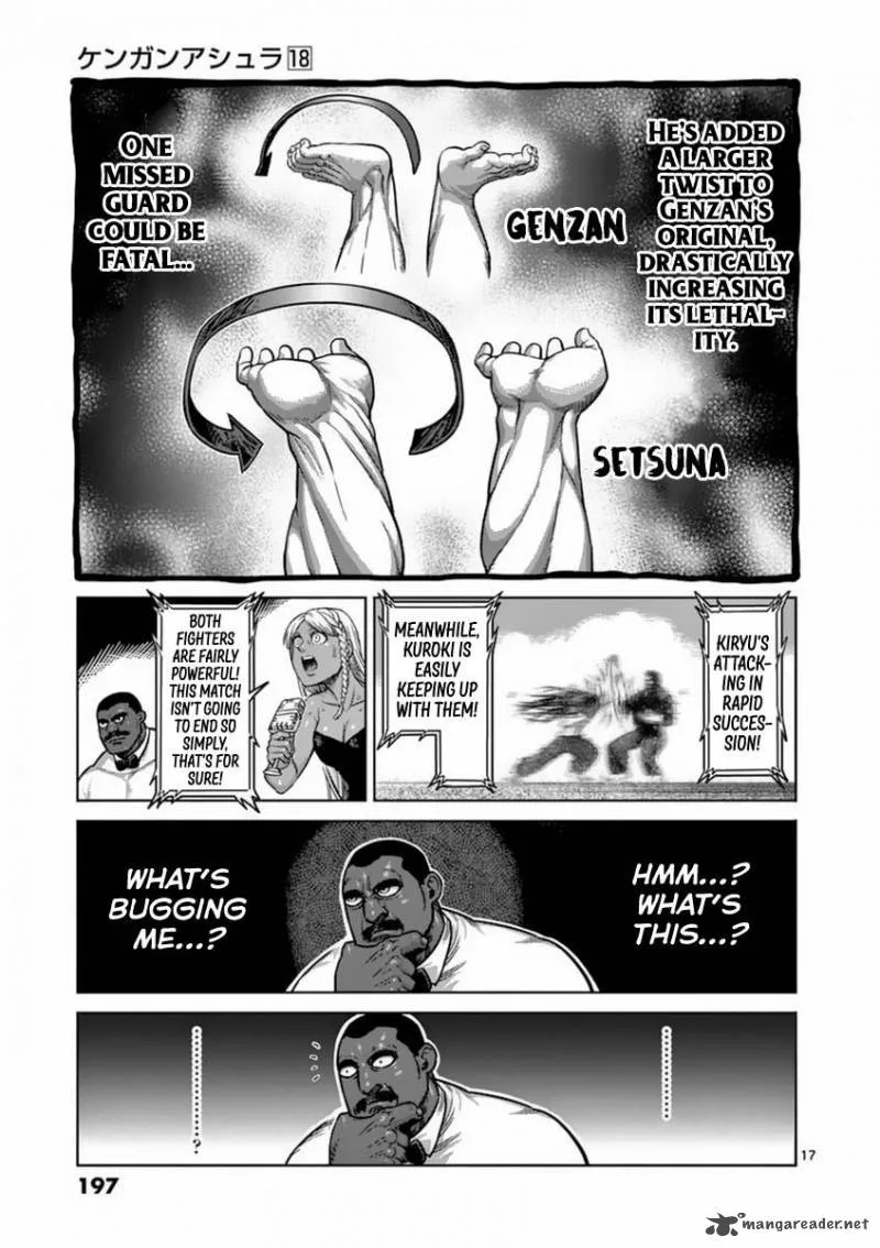 Kengan Ashua Chapter 153 page 17