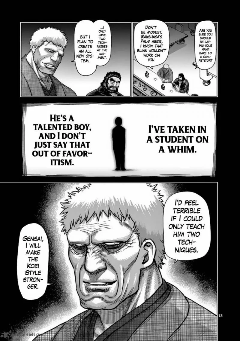 Kengan Ashua Chapter 153 page 13