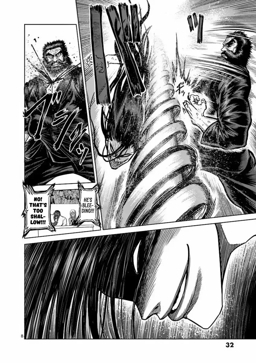 Kengan Ashua Chapter 155 page 8